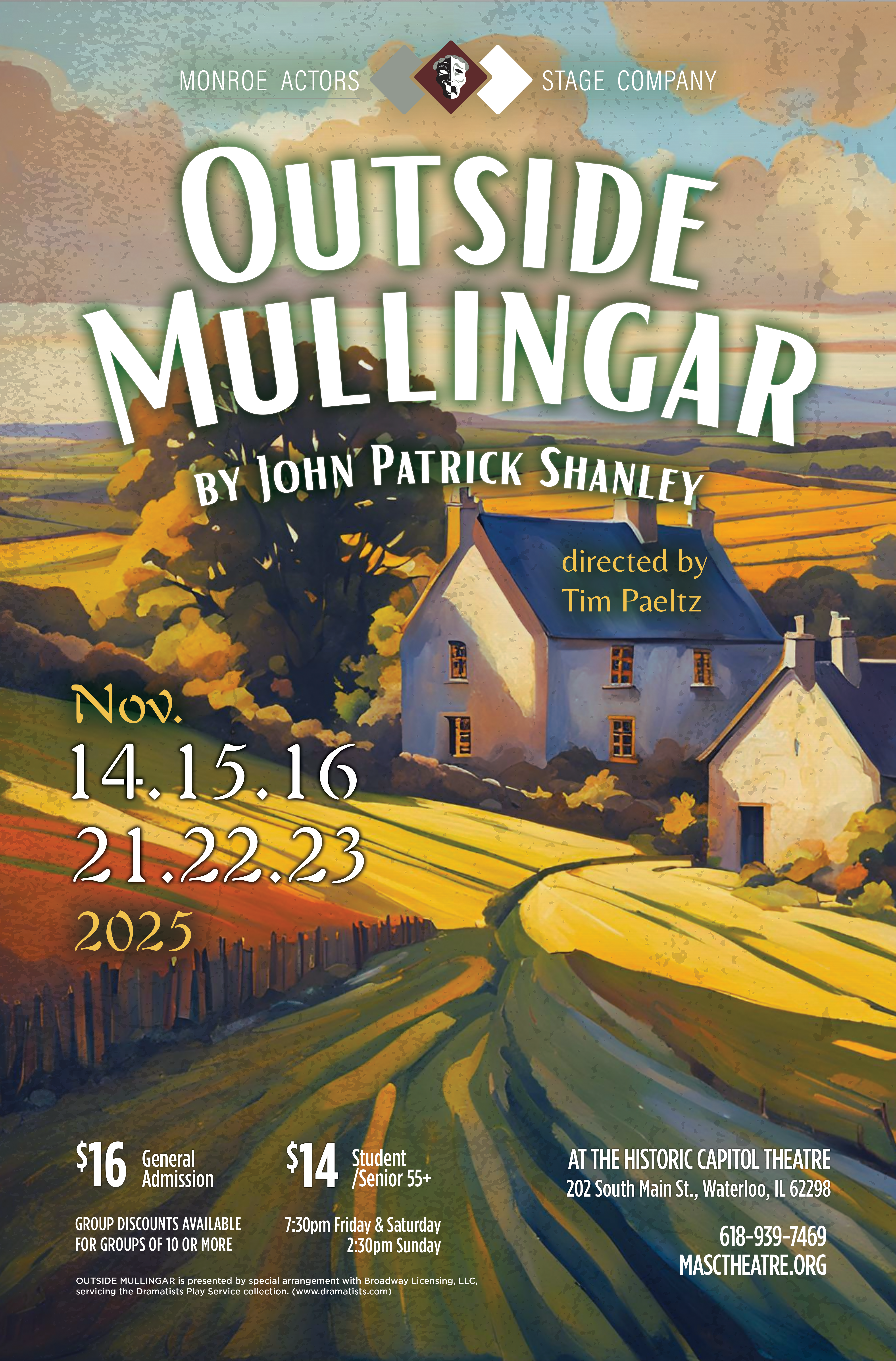 MASC's Production of Night Must Fall - November 2022