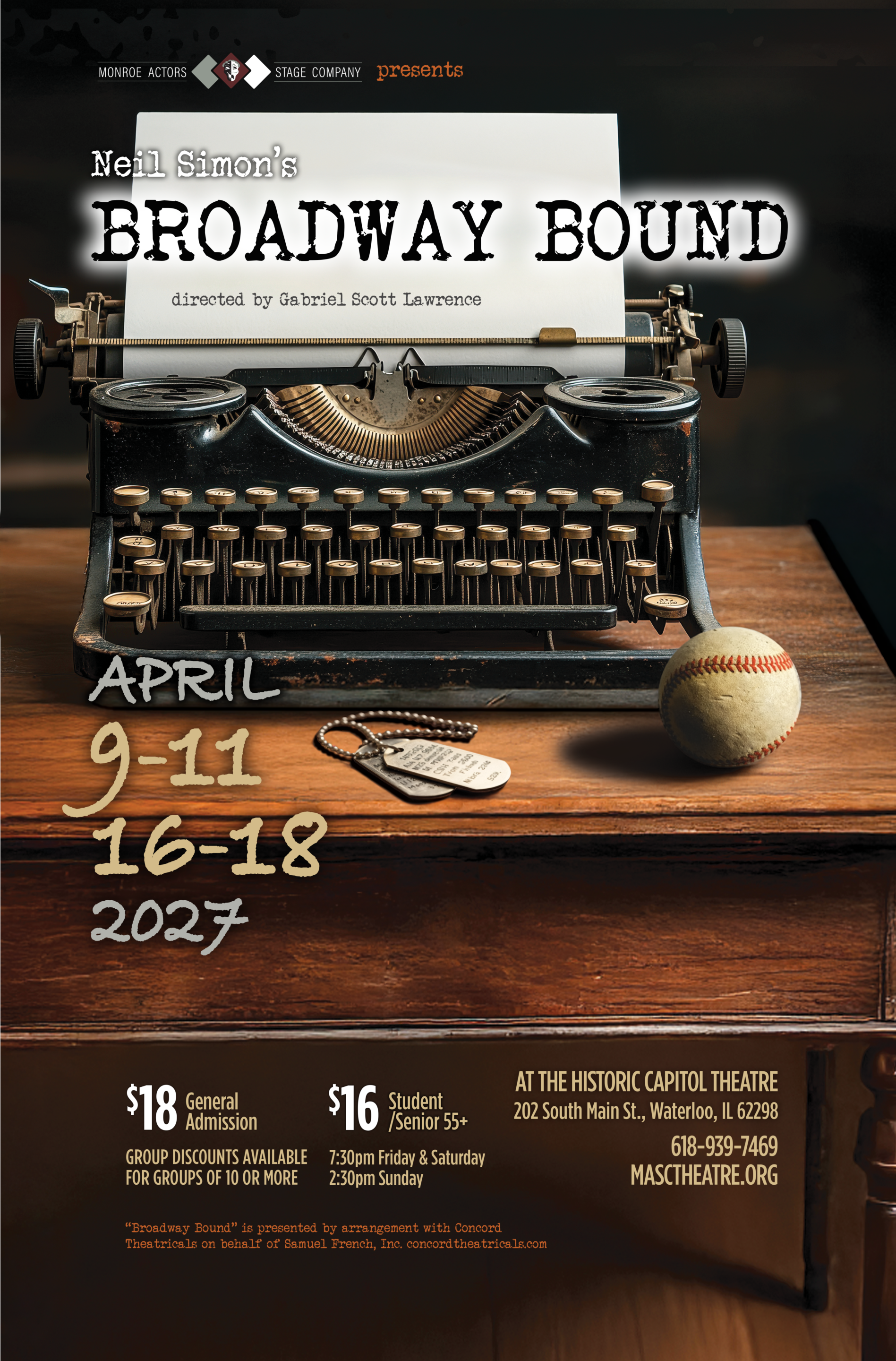 MASC's Production of Fuddy Meers  - April 2023